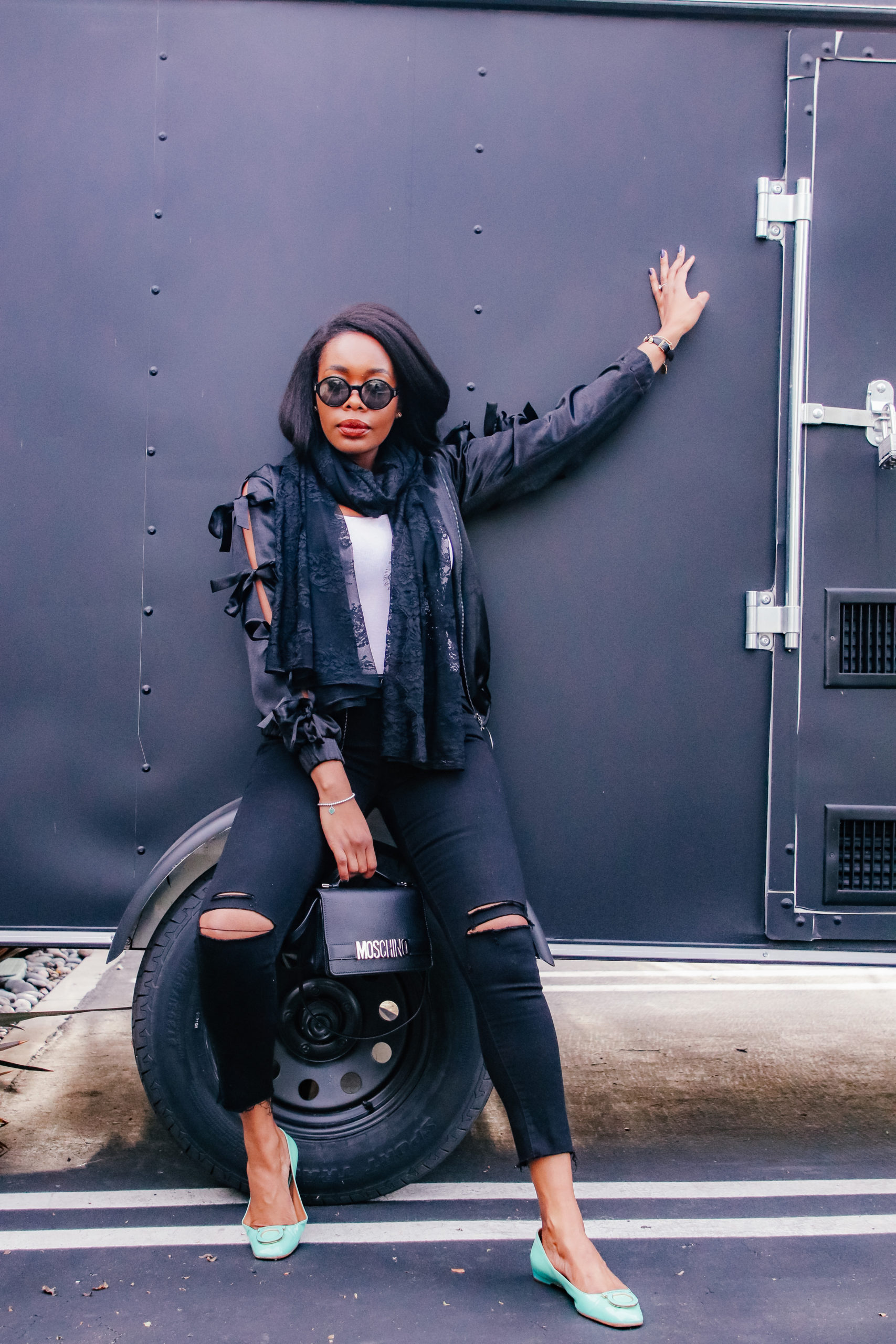 How To Style An All Black Look » Style Weekender