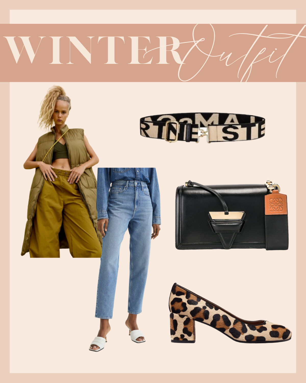 Four Ways to Style an Oversized Puffer Vest - Karina Style Diaries